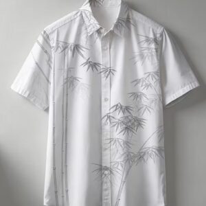 Men’s Hawaiian Digital Print Casual Summer Shirt