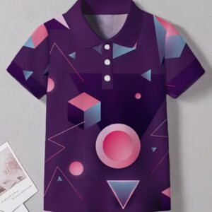 Print Polo Shirt for Boys